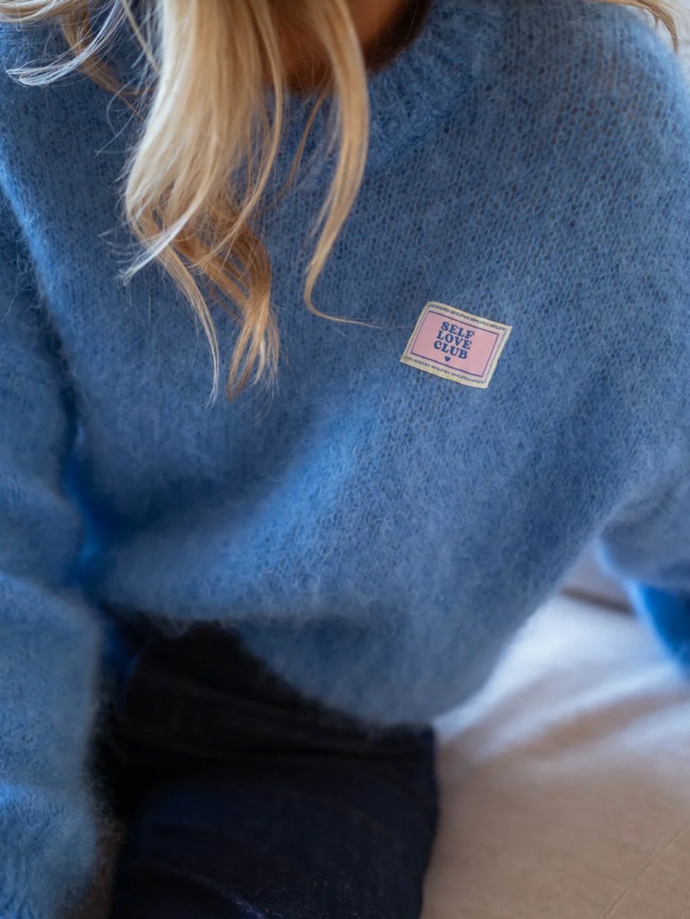 Easy Clothes // Mohair self love club sweater